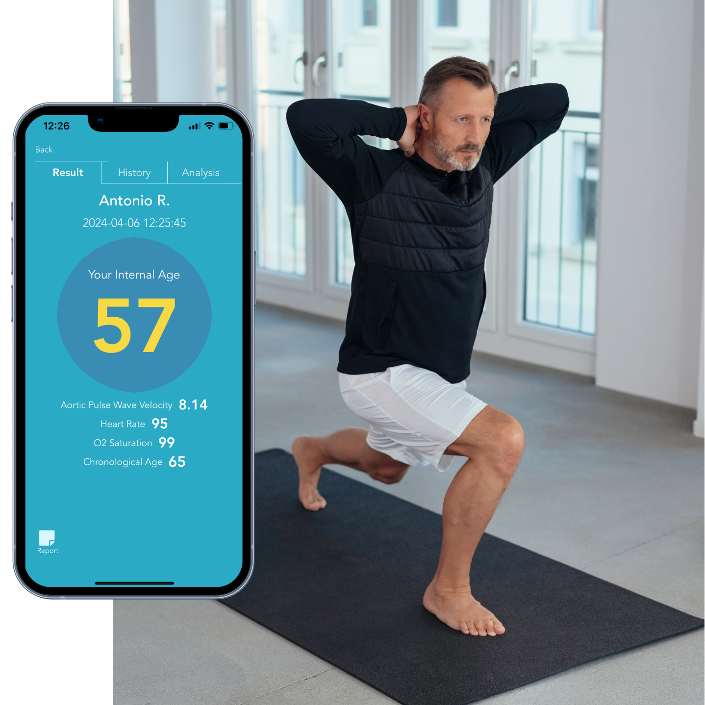 iHeart Wellness Monitor - Internal Age App